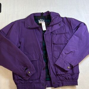 Weatherproof Deep Purple Outdoor Jacket